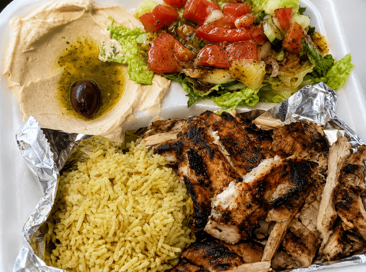 Chicken Shawarma Platter