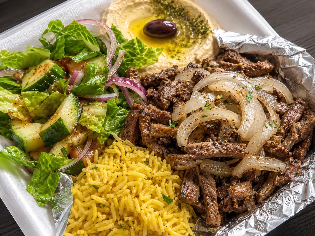 Steak Shawarma Platter